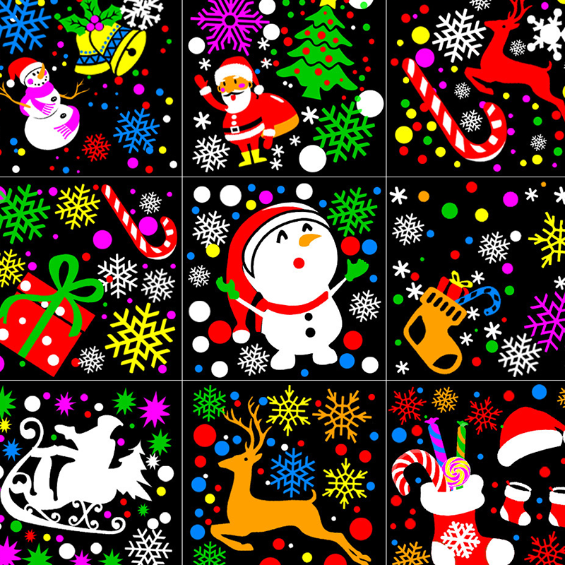 Božićni uzorak USB LED projekcijsko svjetlo