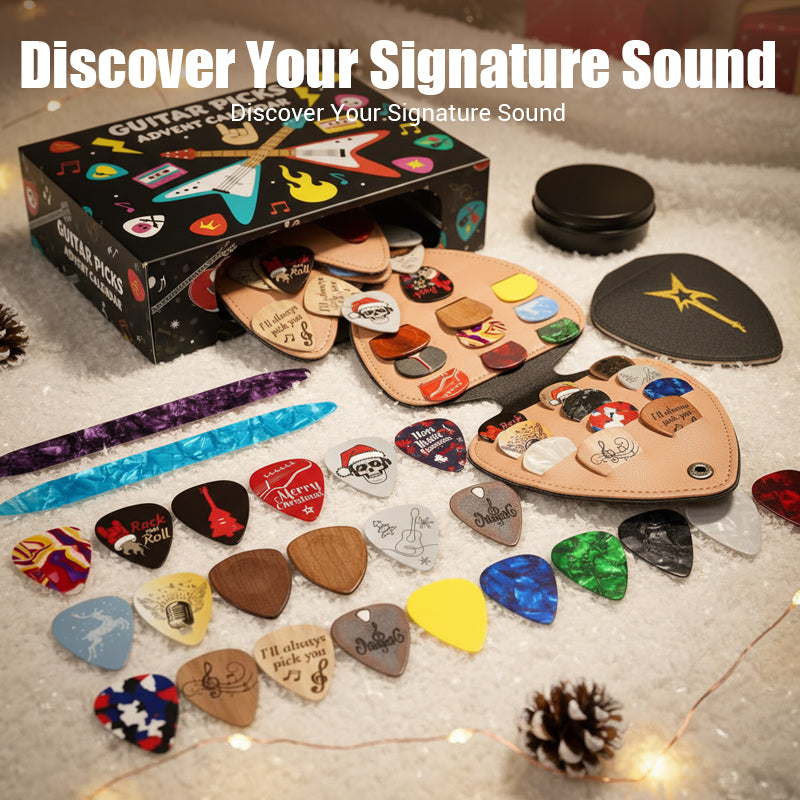 🎁Božićni poklon 50% popusta🎸Adventski kalendar za trzalice za gitaru 2025.