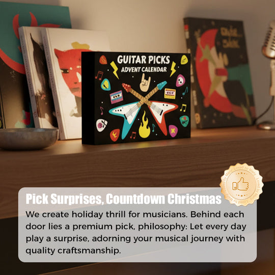 🎁Božićni poklon 50% popusta🎸Adventski kalendar za trzalice za gitaru 2025.