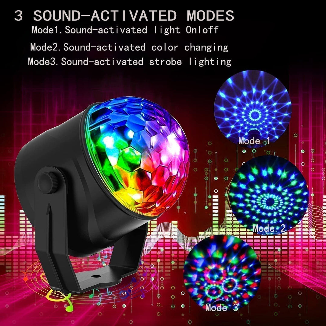 🎄 FESTIVE FEAST DEAL! 🔥Colorful Rotating Magic Disco Ball Light