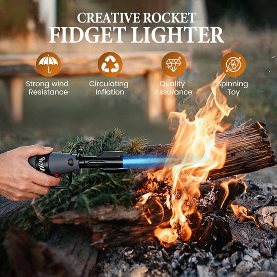 🔥Creative Rocket Fidget Lighter