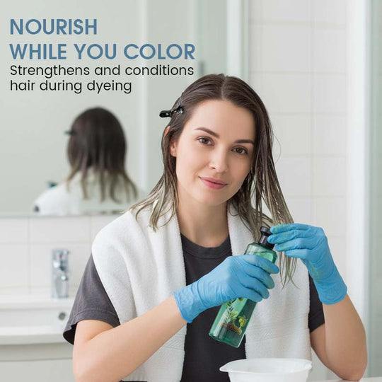🌿Long-Lasting Botanical Essential Oil Hair Dye