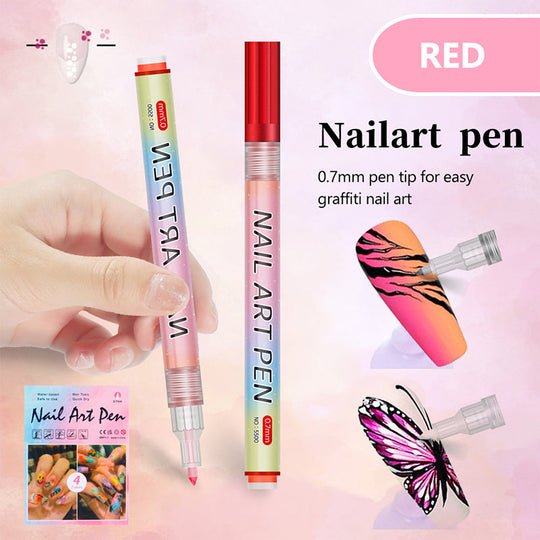 🎁Christmas Gift🎄12-Color Professional Nail Art Pen Set