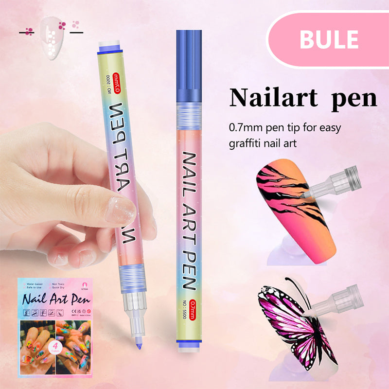 🎁Christmas Gift🎄12-Color Professional Nail Art Pen Set
