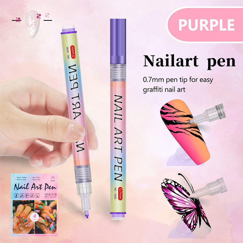 🎁Christmas Gift🎄12-Color Professional Nail Art Pen Set