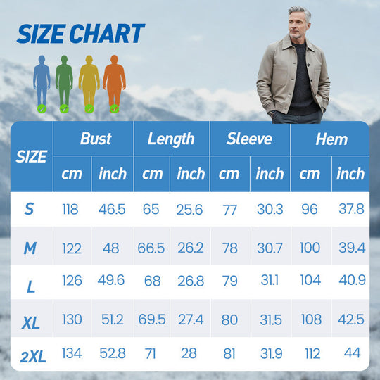 ⏰2025 High-End Bespoke💥💥Men's Classic Faux Leather Jacket