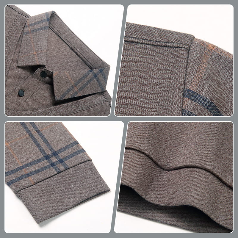 Muški lažni dvodijelni pleteni pulover