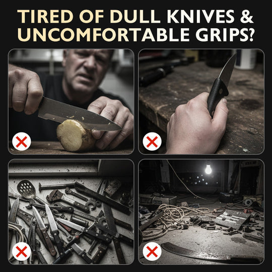 🔥⏰Melnās piektdienas atpakaļskaitīšana! 40% atlaide!!!🔥Gaļas griezēja nazis ar maksti