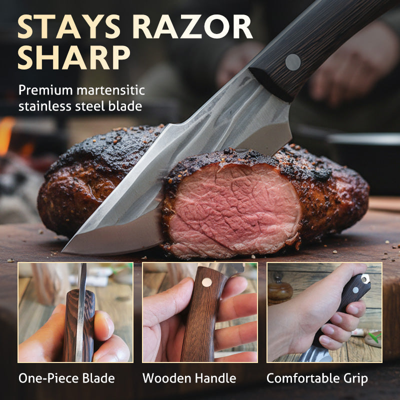 🔥⏰Melnās piektdienas atpakaļskaitīšana! 40% atlaide!!!🔥Gaļas griezēja nazis ar maksti