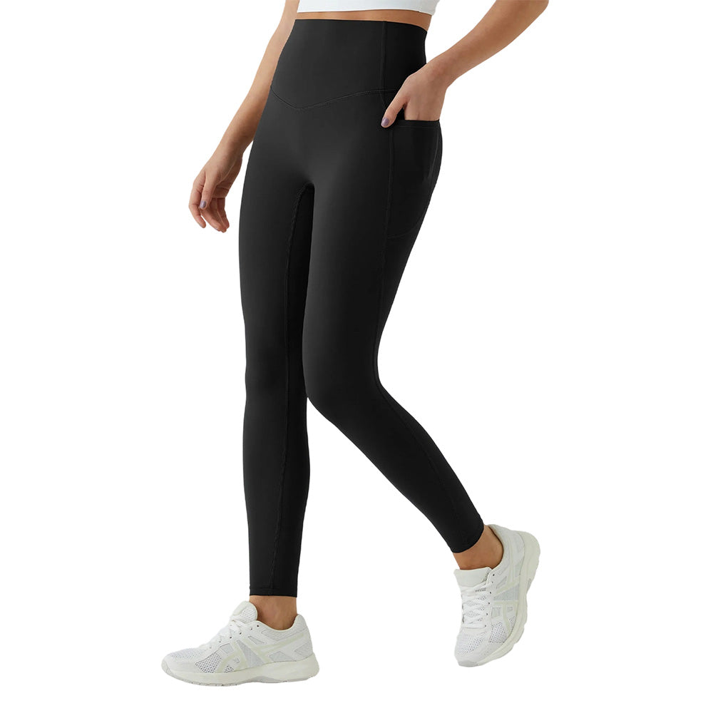 Halara UltraSculpt Højtaljede Scrunch Butt Lifting Mave Control Pocket Shaping Training Leggings