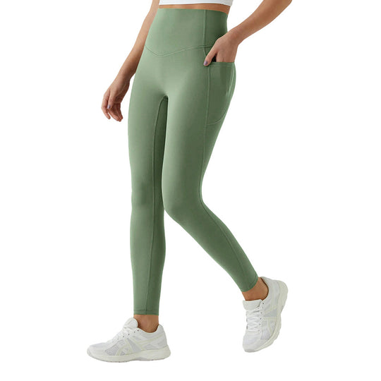 Halara UltraSculpt Højtaljede Scrunch Butt Lifting Mave Control Pocket Shaping Training Leggings