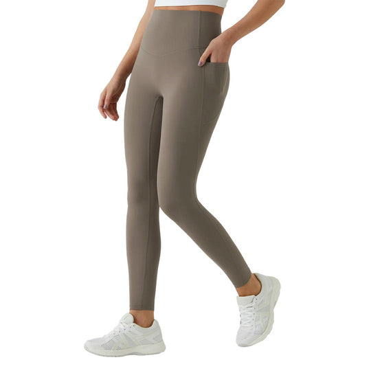 Halara UltraSculpt Højtaljede Scrunch Butt Lifting Mave Control Pocket Shaping Training Leggings