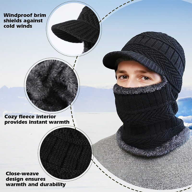 🎄Christmas Sale 50% OFF⚡3-In-1 Winter Balaclava Thermal Hood with Visor