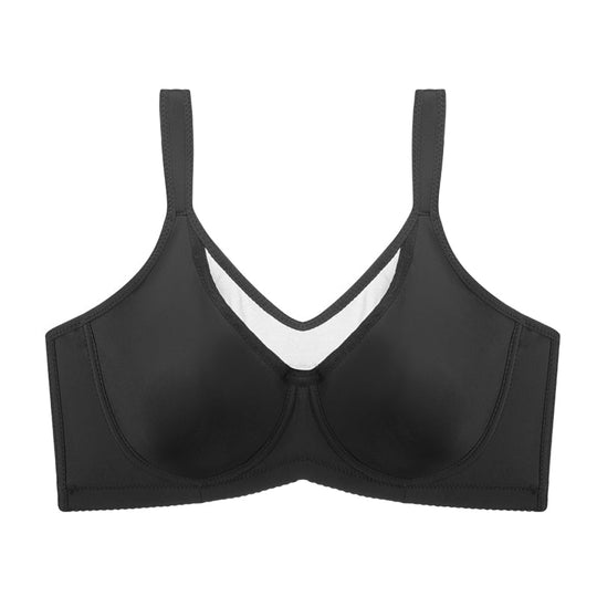 ⏳💐Hot Sale 50% OFF !!🖤Women's Elegant Sheer Full Coverage Non-padded Plus Size Bra
