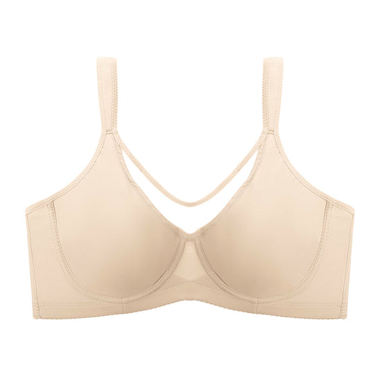 ⏳💐Hot Sale 50% OFF !!🖤Women's Elegant Sheer Full Coverage Non-padded Plus Size Bra