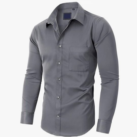 🎁2026 New Arrivals 50% OFF💥Solid-Color Long-Sleeve Shirt