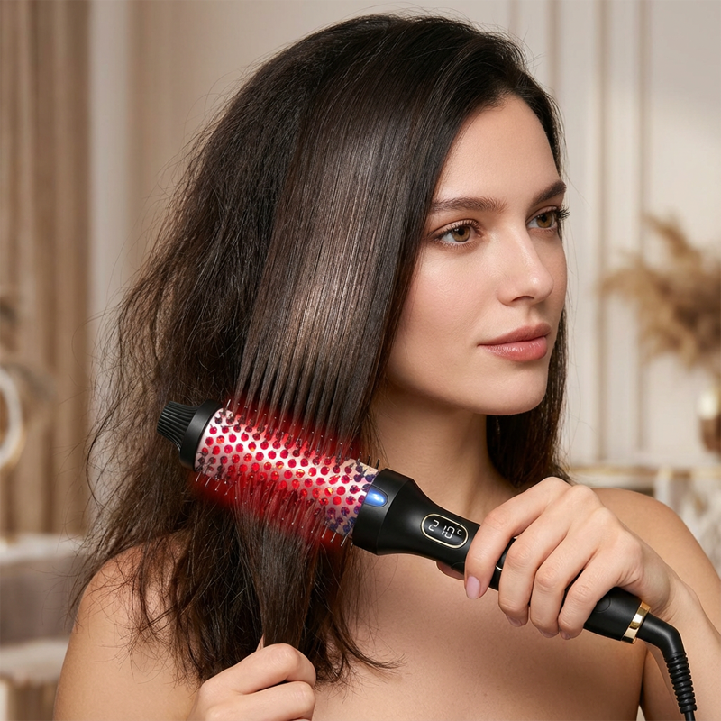 🔄Lisseur chauffant Magic Styler 3 en 1 &  Peigne à friser | Changez de coiffure en quelques secondes ✨