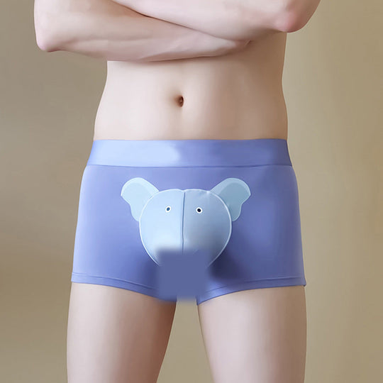 Åndbar boxerbukser til mænd med 3D-pose
