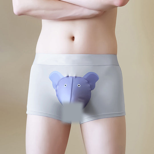 Åndbar boxerbukser til mænd med 3D-pose