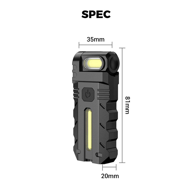 🔦  180° Rotating Head LED Work Light – Super Bright LED, 180° Adjustable Angle, Waterproof & Portable for Multi-Scene Use 💡