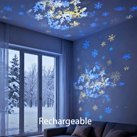 🥳2026 HOT SALE🥳💞50K+ SOLD!💥👵🌈 50% OFF! Dynamic Rotating LED Light Projector – Calm & relaxation for your home. Gentle moving lights ease restless nights. Perfect for bedroom or living room. 🌙✨