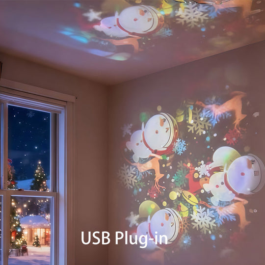 🥳2026 HOT SALE🥳💞50K+ SOLD!💥👵🌈 50% OFF! Dynamic Rotating LED Light Projector – Calm & relaxation for your home. Gentle moving lights ease restless nights. Perfect for bedroom or living room. 🌙✨