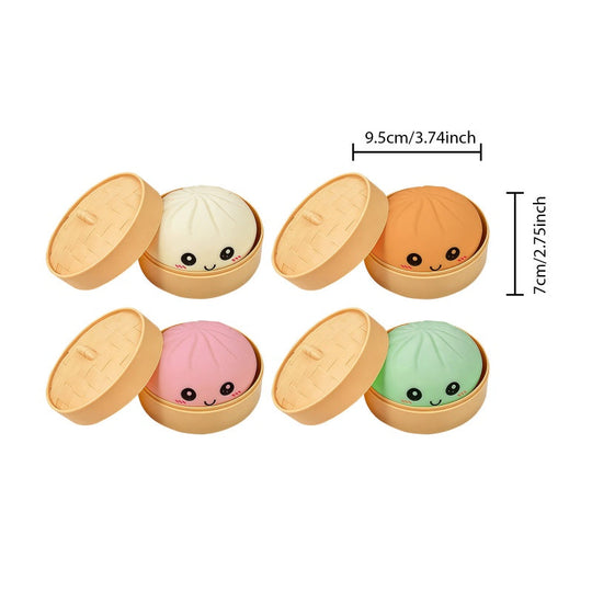 Jouet mignon à presser pour raviolis avec cuiseur vapeur