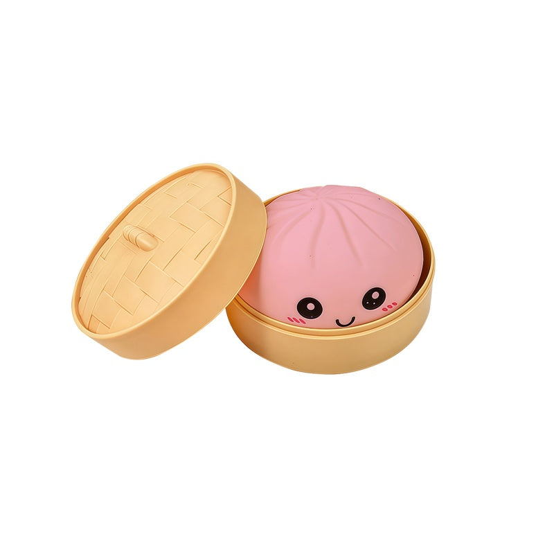 Jouet mignon à presser pour raviolis avec cuiseur vapeur