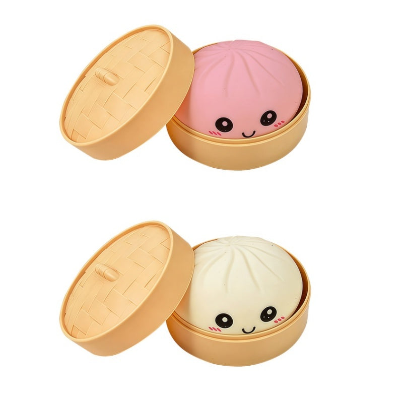 Jouet mignon à presser pour raviolis avec cuiseur vapeur