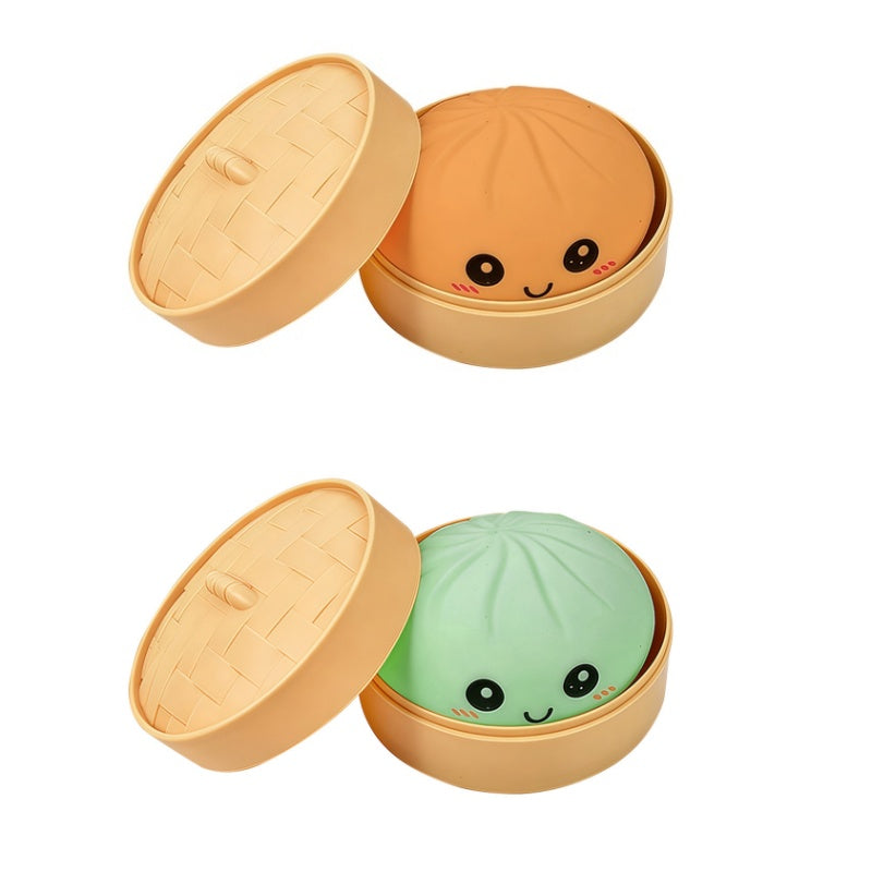 Jouet mignon à presser pour raviolis avec cuiseur vapeur