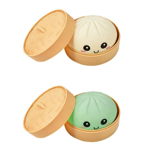 Jouet mignon à presser pour raviolis avec cuiseur vapeur