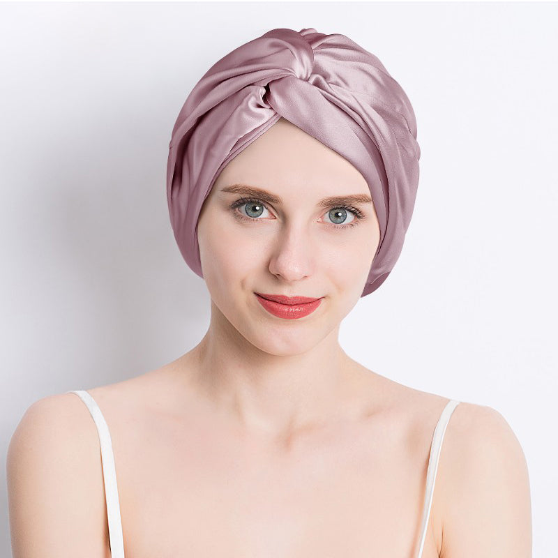 Blissy Silk Bonnet – 100% Mulberry Silk – Anti-Frizz Hair Protection – Extends Blowouts