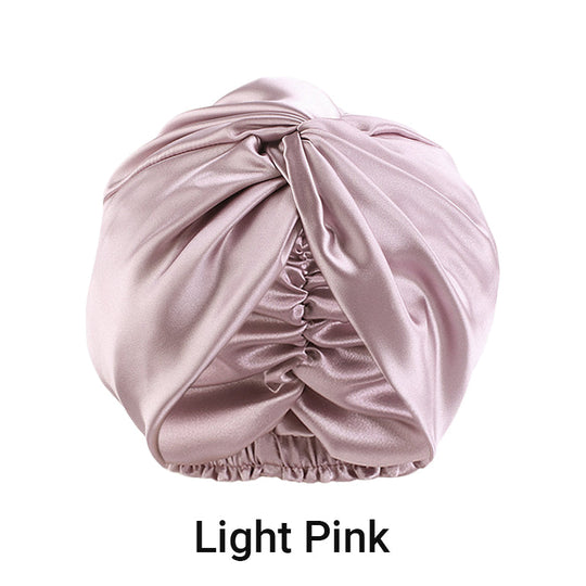 Blissy Silk Bonnet – 100% Mulberry Silk – Anti-Frizz Hair Protection – Extends Blowouts
