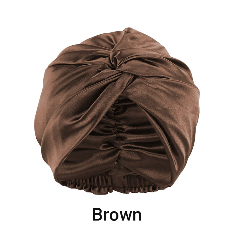 Blissy Silk Bonnet – 100% Mulberry Silk – Anti-Frizz Hair Protection – Extends Blowouts
