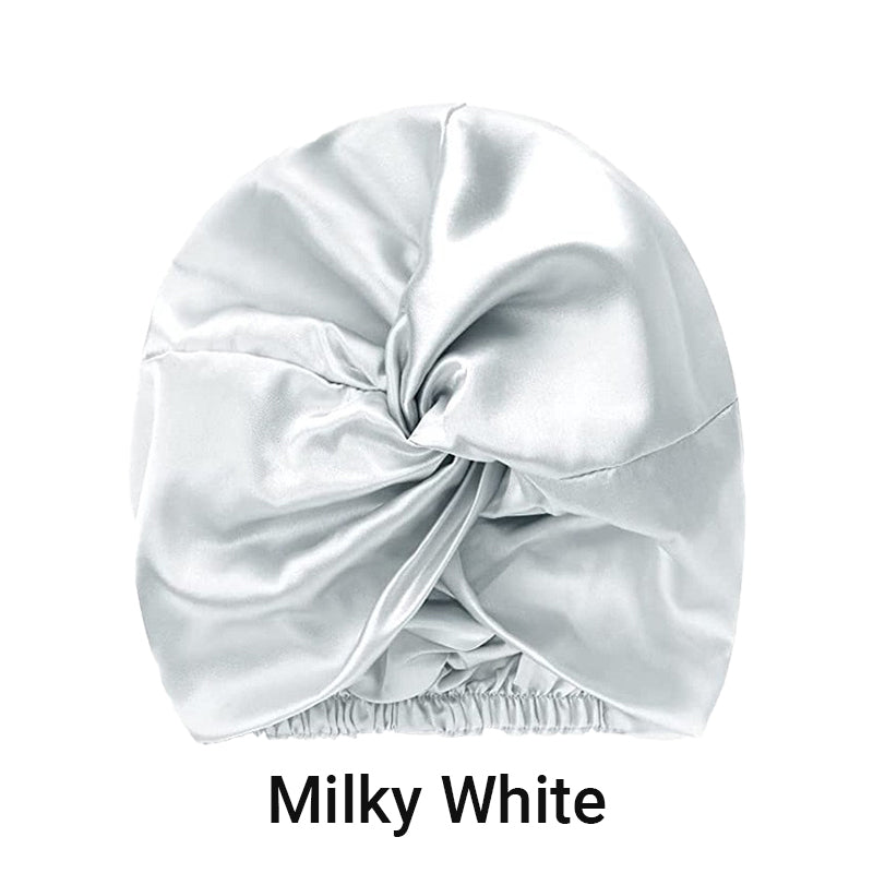 Blissy Silk Bonnet – 100% Mulberry Silk – Anti-Frizz Hair Protection – Extends Blowouts