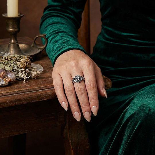 💍Vintage Trinity Celtic Knot Ring
