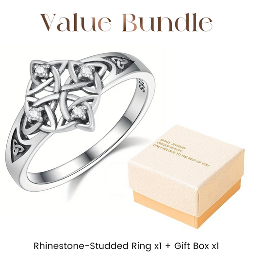 💍Vintage Trinity Celtic Knot Ring