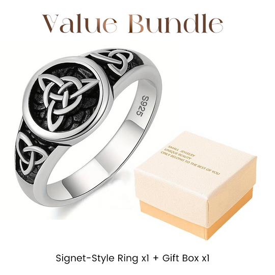 💍Vintage Trinity Celtic Knot Ring