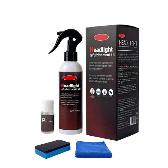 🔥Buy 3 Get 1 Free🔥 Car Headlight Cleaning & Restoration Agent – Scratch Remover, UV Protection & Anti-Yellowing 🚗