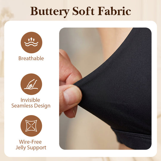 LAST DAY - BUY 1 GET 1 FREE👇Women's Wire-Free Jelly Support Triangle Bralette