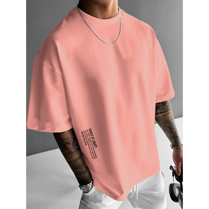 📢📢خصم ٥٠٪!! ⏰قميص Herren Urban Style فضفاض بقصة Kurzarm