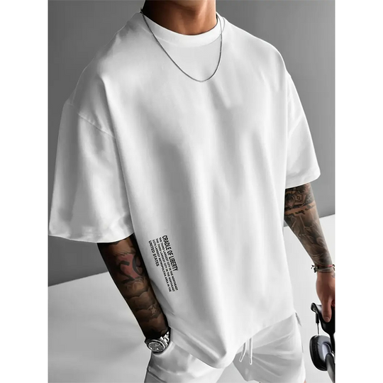 📢📢خصم ٥٠٪!! ⏰قميص Herren Urban Style فضفاض بقصة Kurzarm