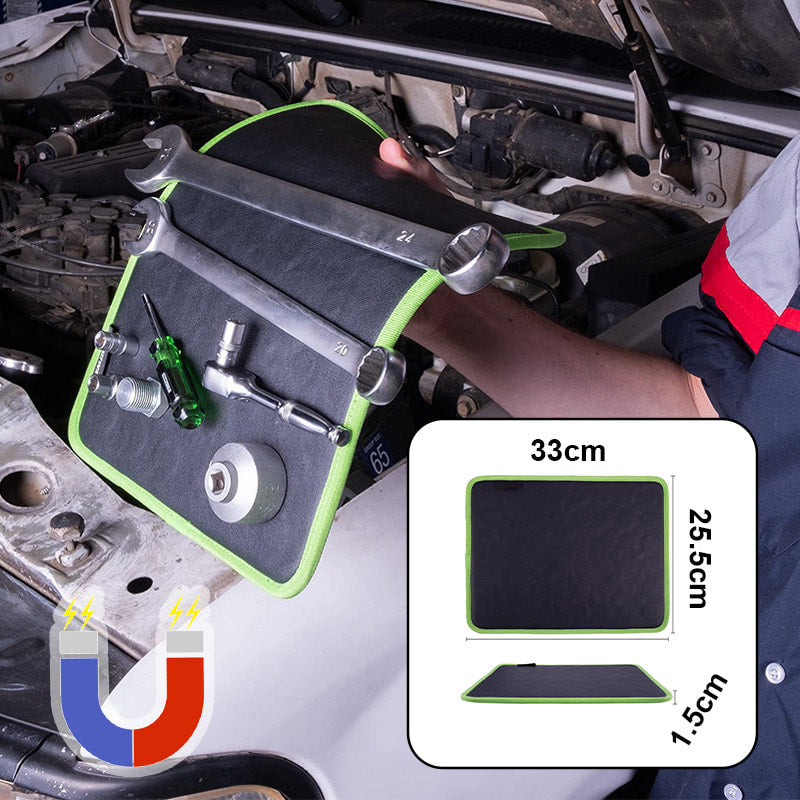 Flexible Magnetic Tool Mat & Tray Holder - Magnetic Tool Tray, Flexible Magnetic Mat, PVC & Non-Slip for Garage Workshop, Auto Repair Tools fathersdaygiftideas fathersdaygift