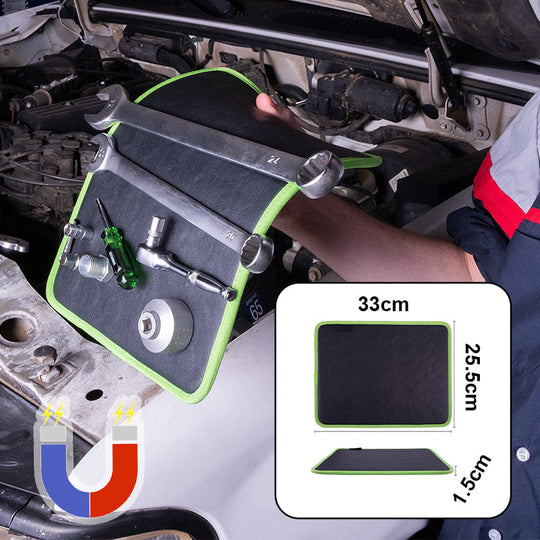 Flexible Magnetic Tool Mat & Tray Holder - Magnetic Tool Tray, Flexible Magnetic Mat, PVC & Non-Slip for Garage Workshop, Auto Repair Tools fathersdaygiftideas fathersdaygift