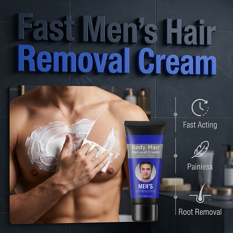Men's Daily Facial Hair Removal Solution