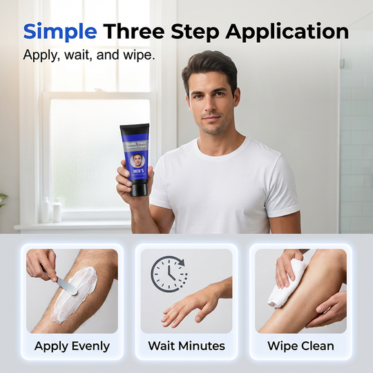 Men's Daily Facial Hair Removal Solution