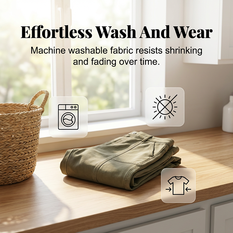 Vielseitige, schmal zulaufende Hose 👖 Hochgeschnitten und figurbetont, praktische Taschen, knitterfreies Material, zaubert optisch längere Beine 📏