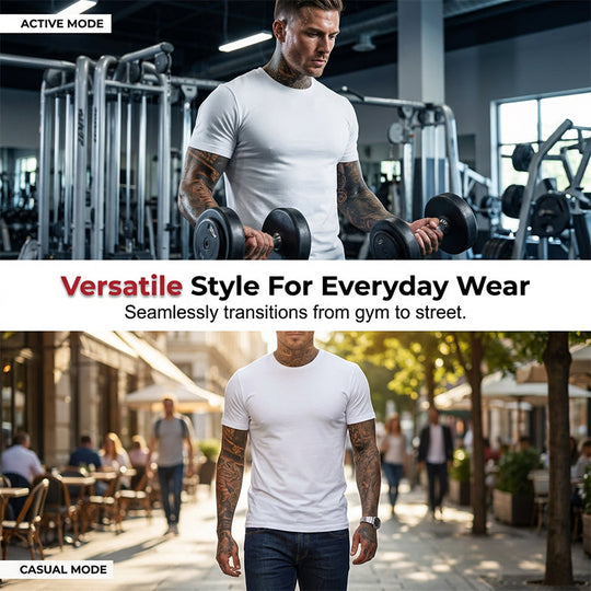 Men's Slim Fit Crew Neck T-Shirt