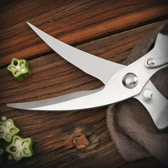 ✂️ NUR FÜR KURZE ZEIT 50% RABATT! 🔪 Hochleistungs-Küchenschere – federbelastet, schneidet Knochen &  Kräuter 🌿