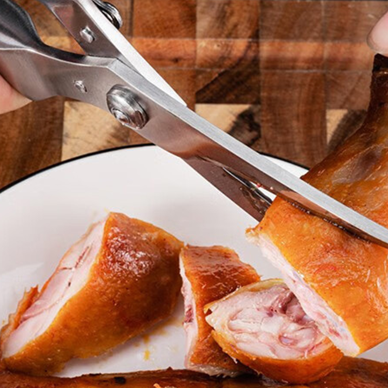 ✂️ NUR FÜR KURZE ZEIT 50% RABATT! 🔪 Hochleistungs-Küchenschere – federbelastet, schneidet Knochen &  Kräuter 🌿